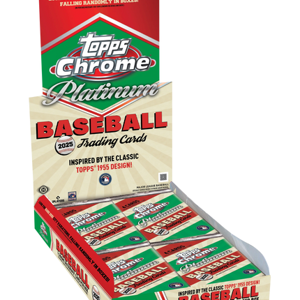 2025 Topps Chrome Platinum Anniversary Baseball Hobby Box