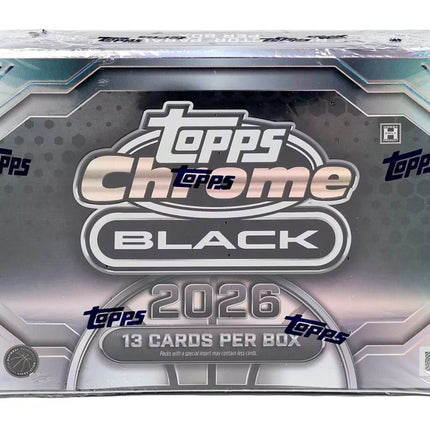 2025/26 Topps Chrome Black Basketball Hobby Box