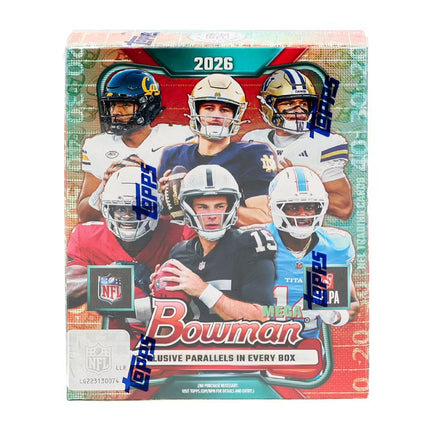 2026 Bowman Football Mega Box