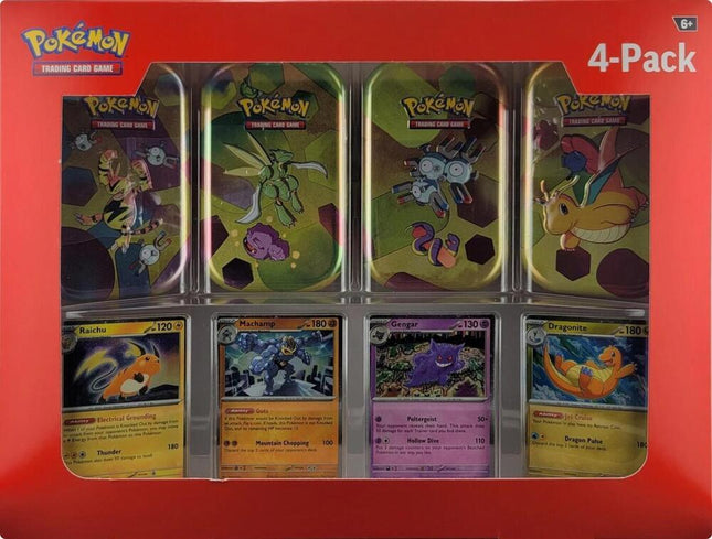 Pokémon Scarlet & Violet 151 Sam's Club Mini Tin Bundle