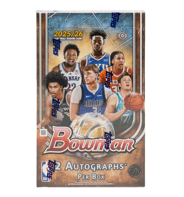 2025/26 Topps Bowman Basketball Hobby Box