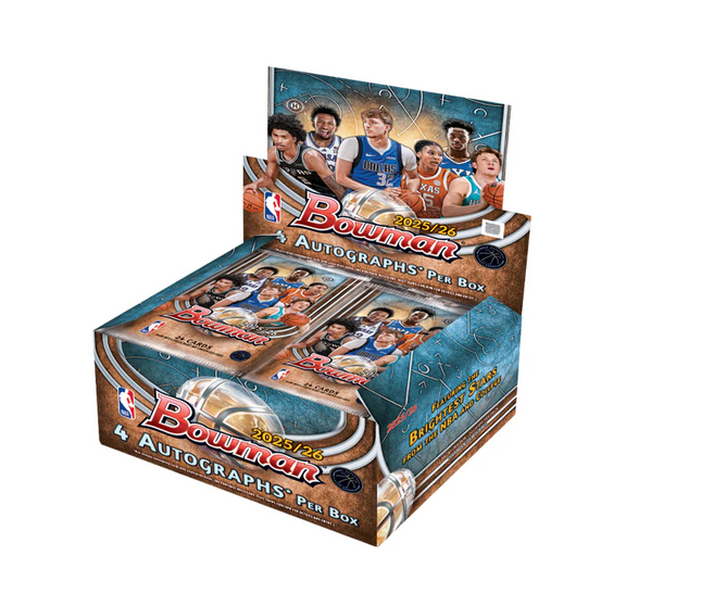 2025-26 Topps Bowman Basketball Hobby Jumbo Box