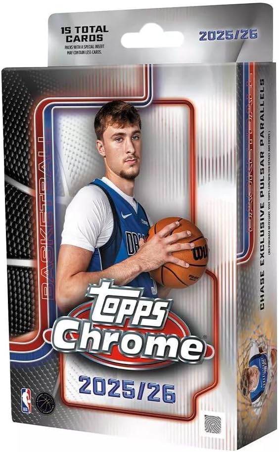 2025-26 Topps Chrome Basketball Hanger Box