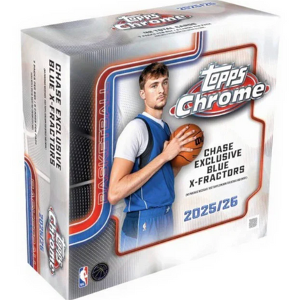 2025-26 Topps Chrome Basketball Mega Box for sale in new jersey