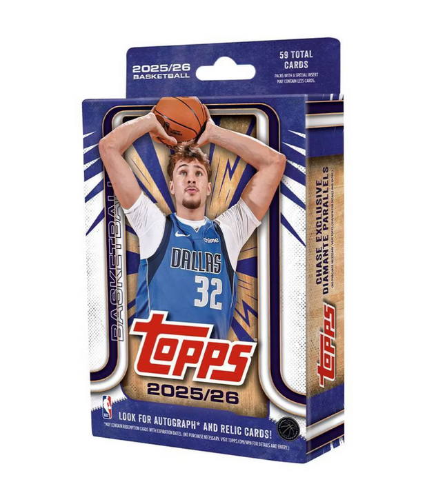 2025-26 Topps NBA Basketball Hanger Box