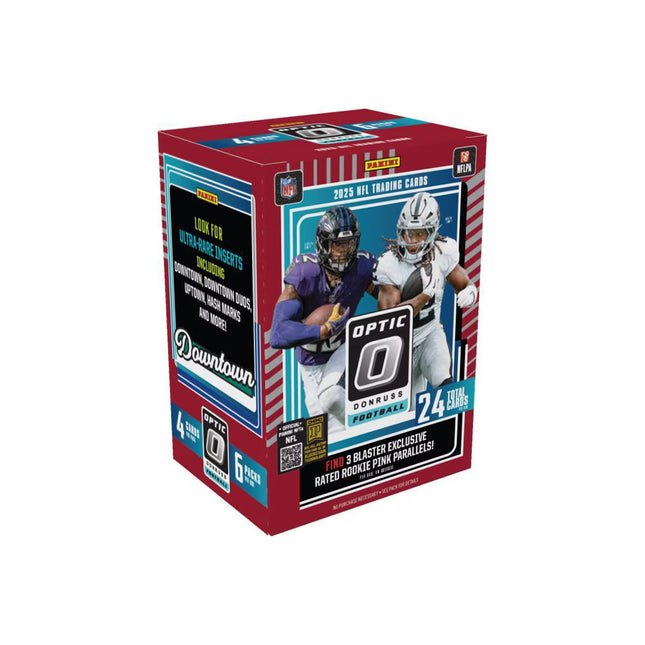 2025 Panini Donruss Optic Football Blaster Box – Pink Parallels