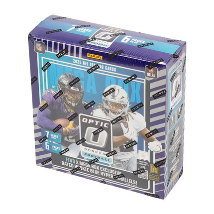 2025 Panini Donruss Optic Football Mega Box – Blue Hyper Parallels