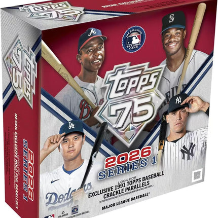 2026 Topps 75th Baseball Series 1 Mega Box