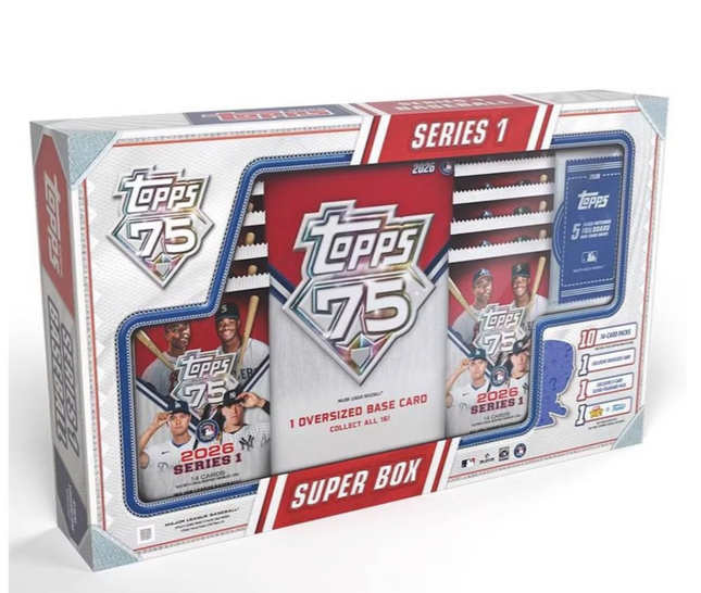 2026 Topps Series 1 Baseball Super Box