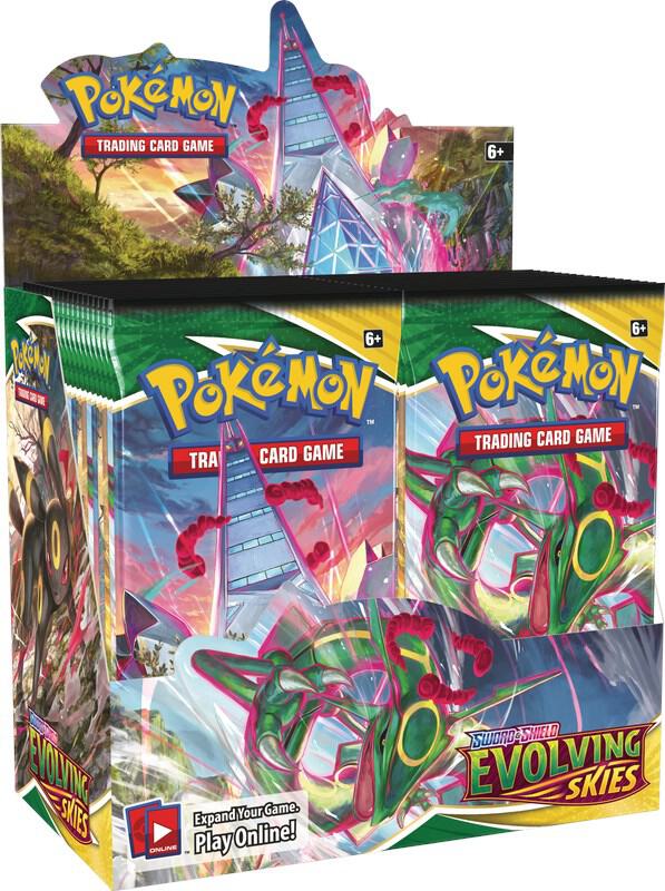 Pokémon TCG: Sword & Shield – Evolving Skies Booster Box