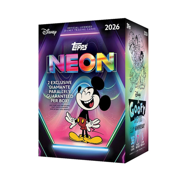 2026 Topps Disney Neon Blaster Box