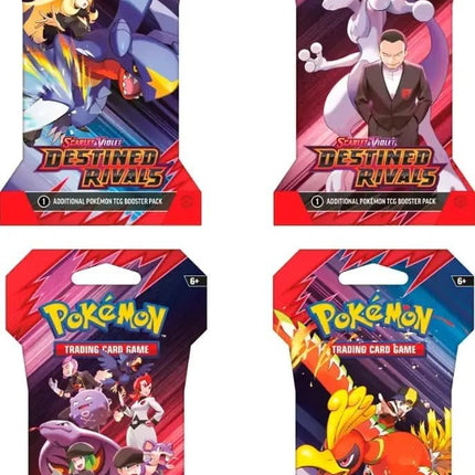Pokémon Scarlet & Violet Destined Rivals Sleeved Booster Pack – Random Artwork