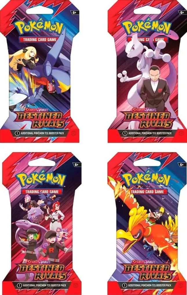 Pokémon Scarlet & Violet Destined Rivals Sleeved Booster Pack – Random Artwork