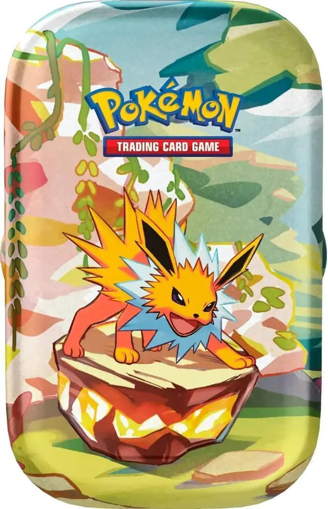 Pokémon Scarlet & Violet Prismatic Evolutions Tin – Random Artwork
