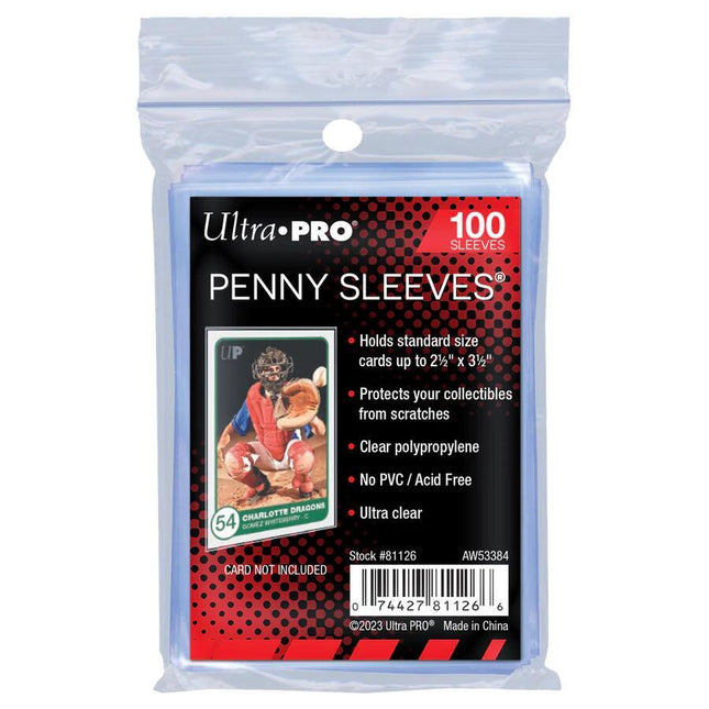 Ultra PRO Standard Penny Sleeves – 100 Count Pack