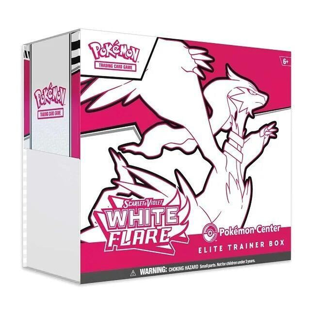 Pokémon White Flare Pokémon Center Elite Trainer Box