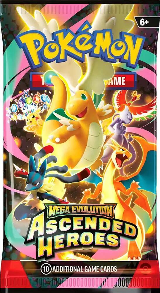 Mega Evolution Ascended Heroes Booster Pack – Random Artwork