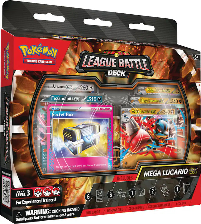 Pokémon Mega Lucario ex League Battle Deck