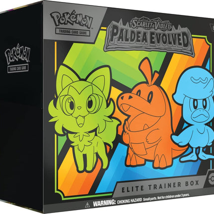 Pokémon Scarlet & Violet Paldea Evolved Elite Trainer Box