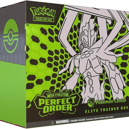 Pokémon Mega Evolution Perfect Order Pokémon Center Elite Trainer Box