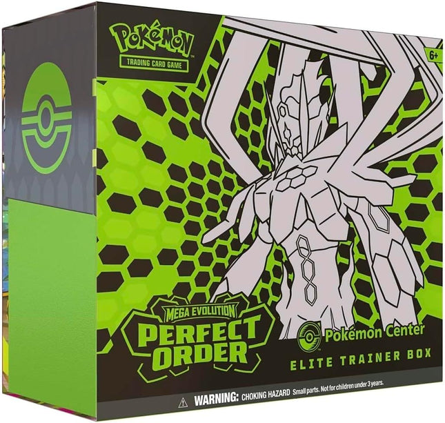 Pokémon Mega Evolution Perfect Order Pokémon Center Elite Trainer Box