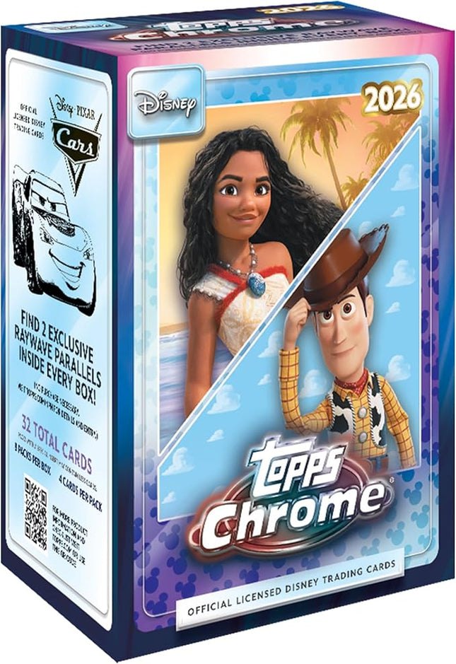 2026 Topps Chrome Disney Value Box