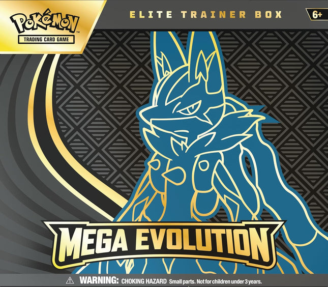 Pokémon TCG Scarlet & Violet Mega Evolutions Elite Trainer Box (Random Artwork)