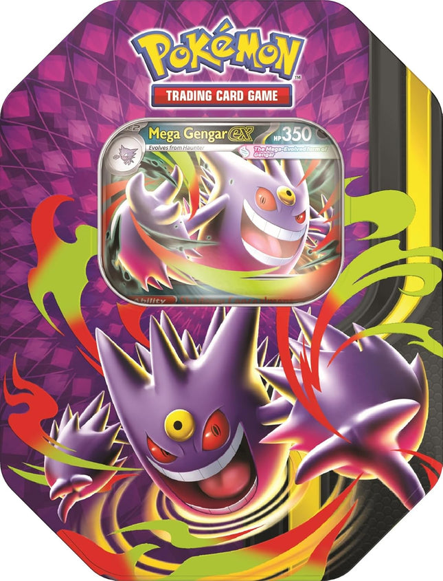 Pokémon Mega Moonlit Pursuit Tin – Random Assorted Tin Artwork