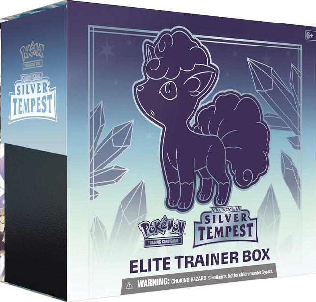 Pokémon Sword & Shield Silver Tempest Elite Trainer Box