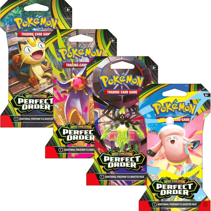 Pokémon Perfect Order Sleeved Booster Pack – Random Artwork