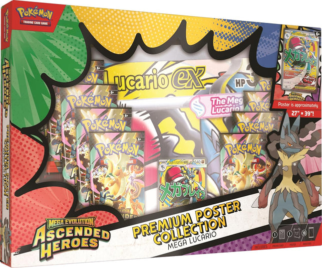 Pokémon Mega Evolution Ascended Premium Poster Collection (Random Artwork)