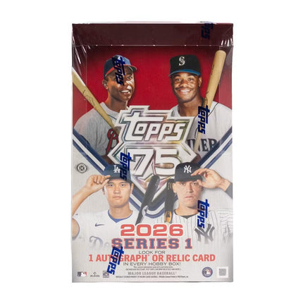 2026 Topps Series 1 Baseball Hobby Box