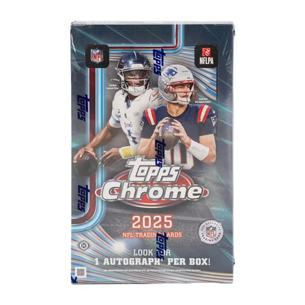 2025 Topps Chrome Football Hobby Box