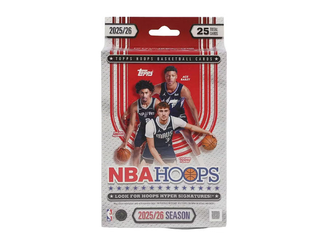 Topps 2025-26 Topps Hoops Basketball Hanger Box
