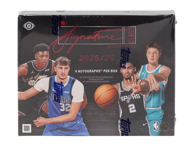 2025-26 Topps Signature Class Basketball Hobby Jumbo Box