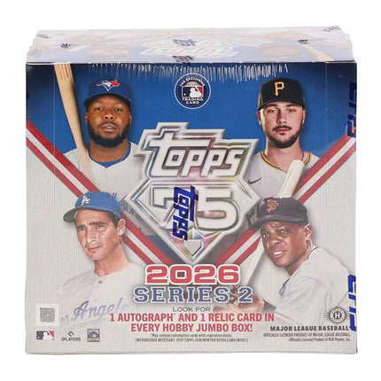 2026 Topps Series 2 Baseball Hobby Jumbo Box