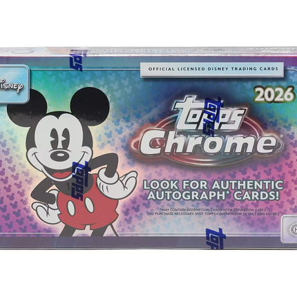 2026 Topps Disney Chrome Hobby Box