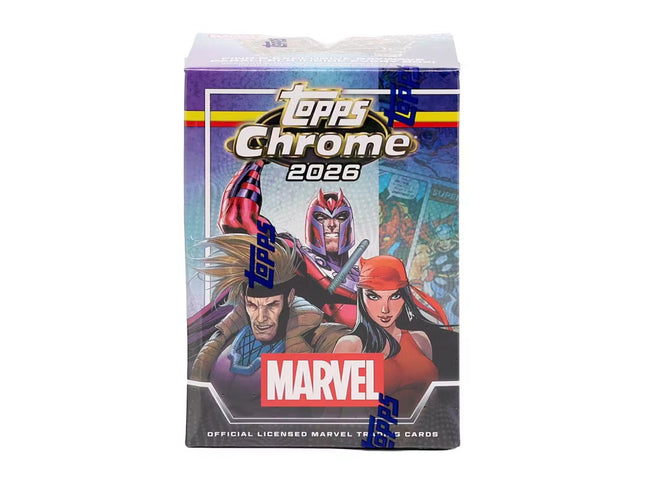 2026 Topps Chrome Marvel blaster