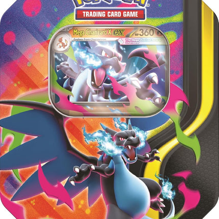 Pokémon Mega Charizard ex Tin – Random Assorted
