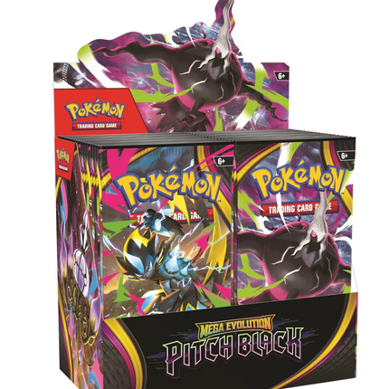 PRE-ORDER – Pokémon Mega Evolution Pitch Black Booster Box