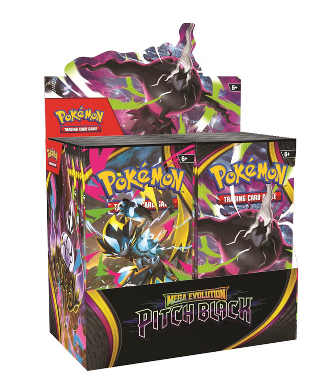 PRE-ORDER – Pokémon Mega Evolution Pitch Black Booster Box