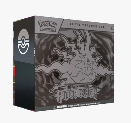 PRE-ORDER  - Pokemon Mega Evolution Pitch Black Elite Trainer Box
