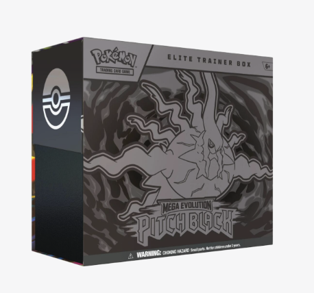 PRE-ORDER  - Pokemon Mega Evolution Pitch Black Elite Trainer Box