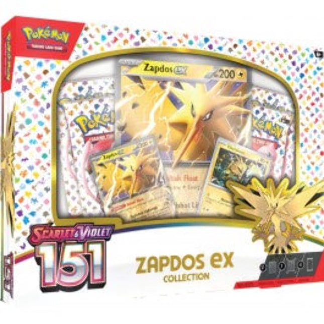 Pokémon Scarlet & Violet 151 Zapdos ex Box