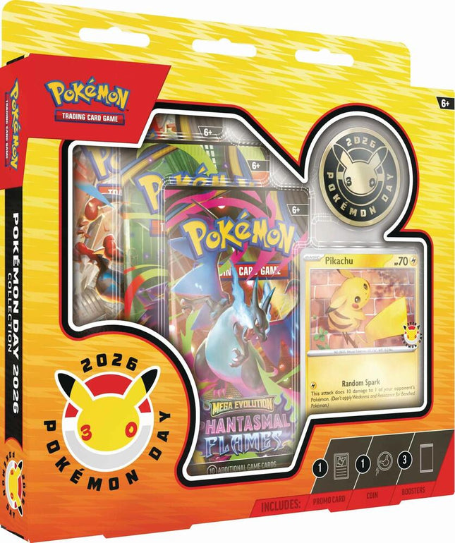 Pokemon Day 2026 Box (3 Packs) (sealed) - Vaulted Card Club