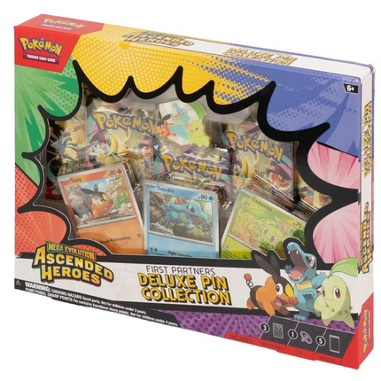 Pokémon Mega Evolution Ascended Heroes Deluxe Pin Collection Box