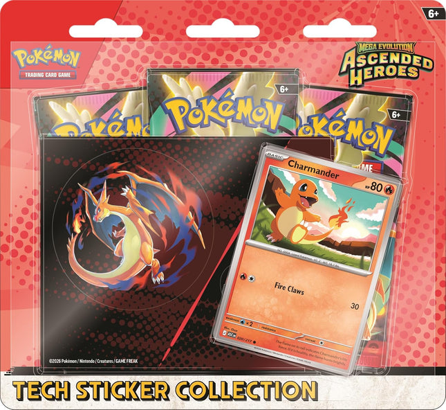 Pokémon Mega Evolution Ascended Sticker Collection (Random Artwork)