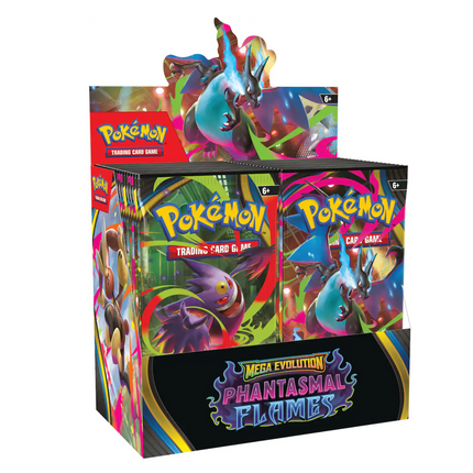 Pokémon Mega Evolution Phantasmal Flames Booster Box
