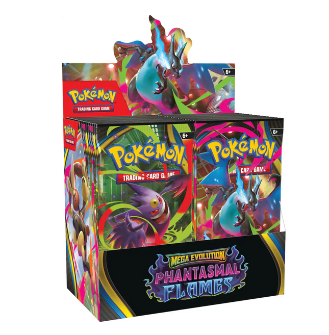 Pokémon Mega Evolution Phantasmal Flames Booster Box