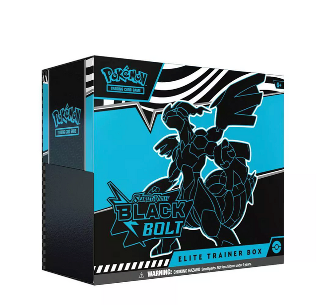 Pokémon Scarlet & Violet Black Bolt Elite Trainer Box